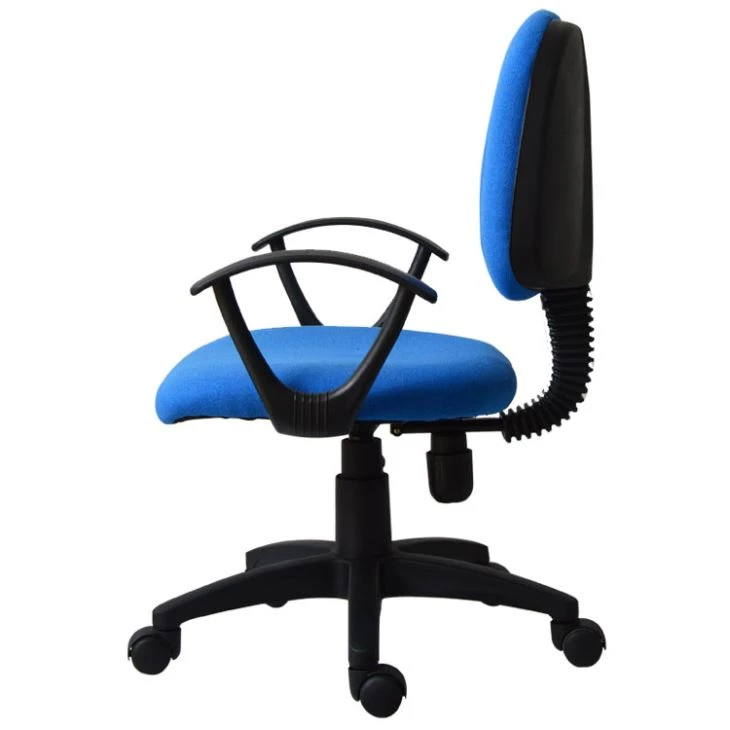 Y-1714 Blue/Purple Linen Office Chair/Mesh Chair/Computer Chair with Armrest